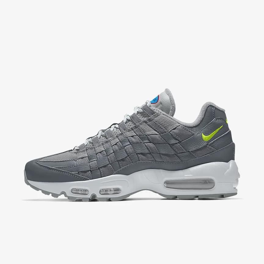 Giày Nike Air Max 95 Unlocked By You Nam Xám